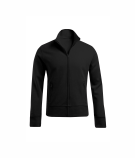 Without hood/With full zip
